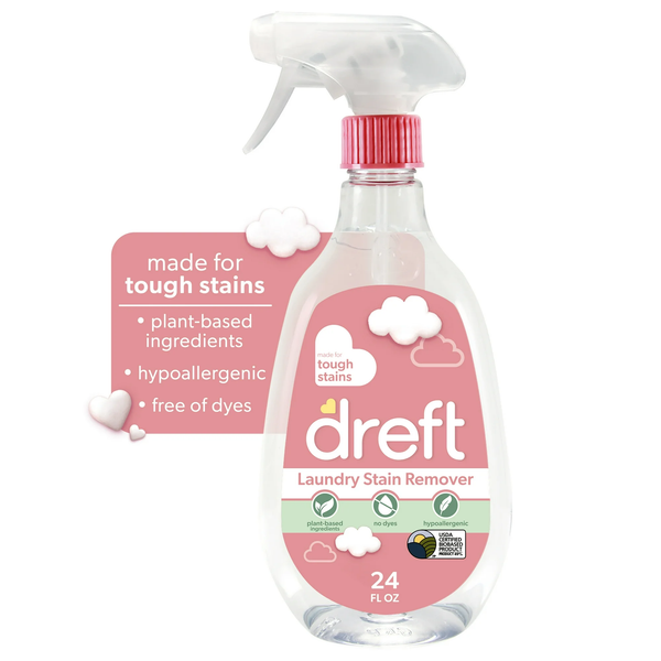 Plant Based Baby Spray and Wash Laundry Stain Remover, Baby Essentials- 3 packs -  24 oz per pack - plus 3 My Outlet Mall Resealable Storage Pouches