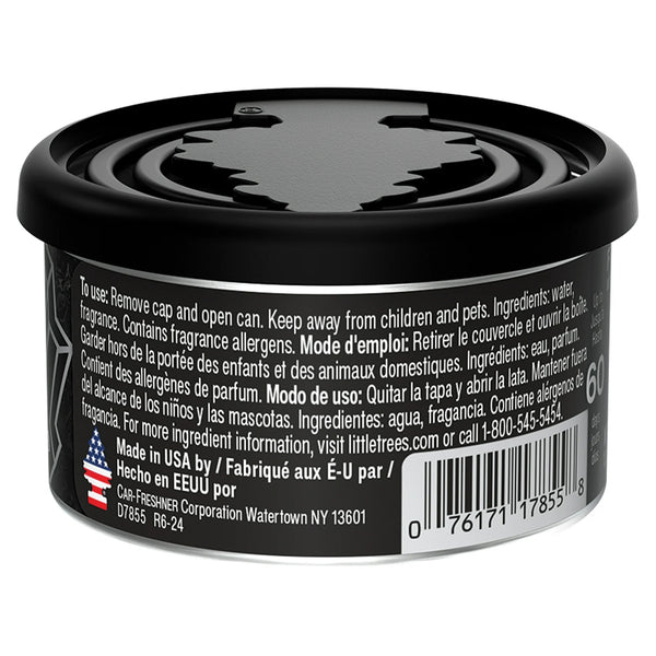 Air Freshener Fiber Can Black Ice - 2 packs - 1.05 oz per pack - plus 3 My Outlet Mall Resealable Storage Pouches