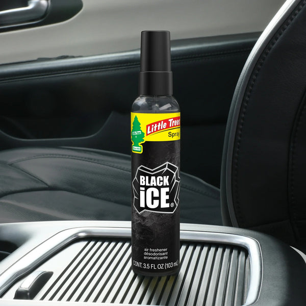 Air Freshener Spray Black Ice - 1 pack - 3.5 Fl oz per pack - plus 3 My Outlet Mall Resealable Storage Pouches