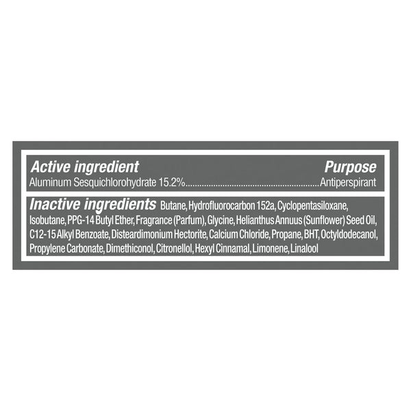 Men+Care Antiperspirant Deodorant Spray for Men Moon Oasis - 2 packs - 3.8 oz per pack - plus 3 My Outlet Mall Resealable Storage Pouches