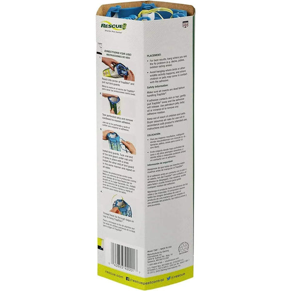 Deck Patio Fly Trapstik Outdoor Hanging Fly Trap - 1 pack - plus 3 My Outlet Mall Resealable Storage Pouches