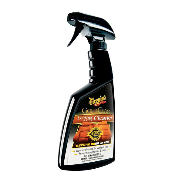 Gold Class Leather & Vinyl Cleaner - 1 pack - 16 oz per pack - plus 3 My Outlet Mall Resealable Storage Pouches