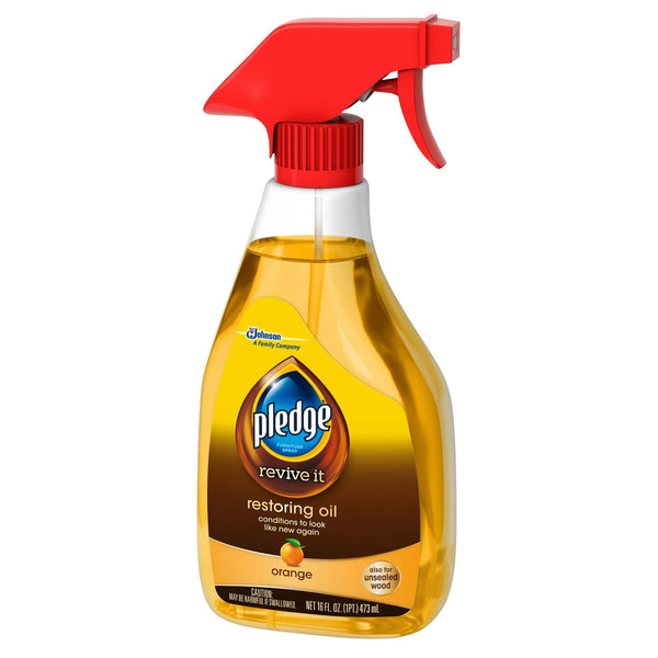 Restore & Shine Furniture Spray Cleaner with Orange Oil Polish - 1 pack - 16 oz per pack - plus 3 My Outlet Mall Resealable Storage Pouches