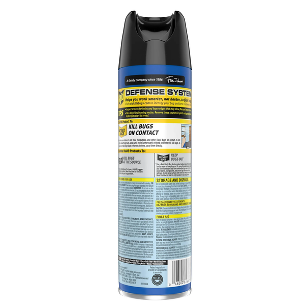 Flying Insect Killer 7, Aerosol Insecticide Spray for Flying Insects - 1 pack - 18 oz per pack plus 3 My Outlet Mall Resealable Storage Pouches
