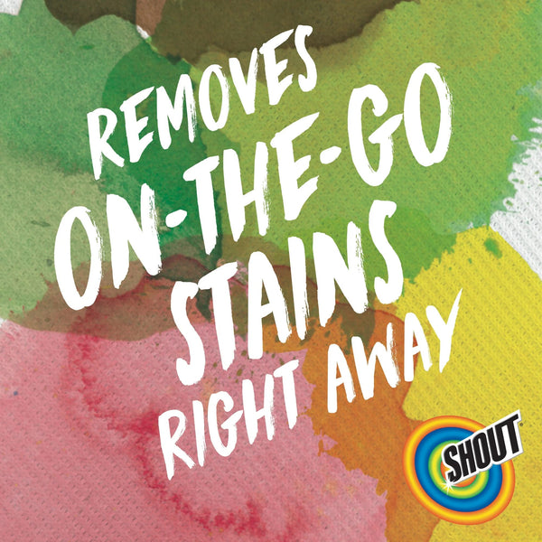 Wipe & Go, Laundry Instant Stain Remover -  1 pack - 12 count per pack plus 3 My Outlet Mall Resealable Storage Pouches.