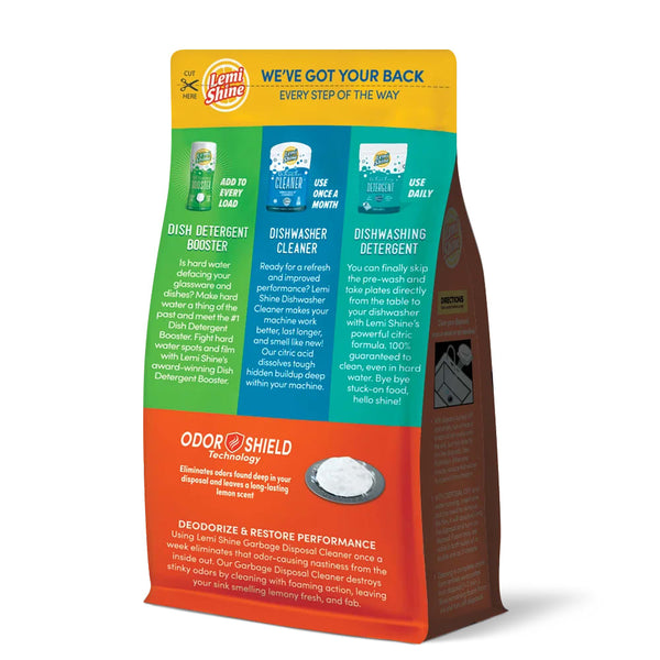 Garbage Disposal Cleaner - 3 packs - 4 Count - plus 3 My Outlet Mall Resealable Storage Pouches