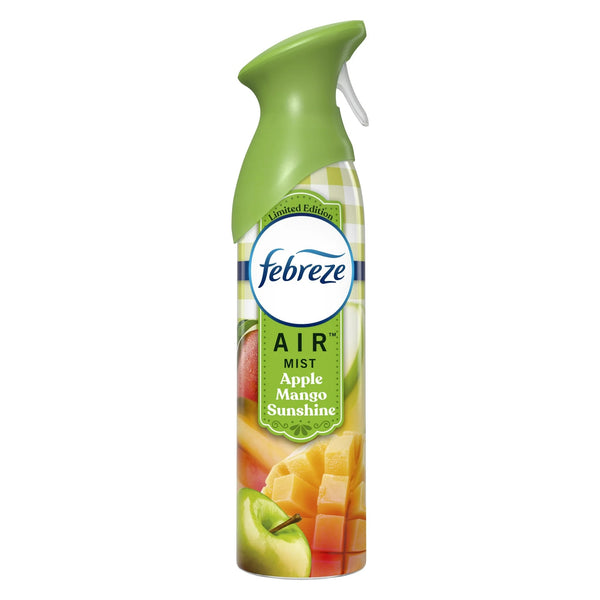 Air Freshener Spray, Odor-Fighting Room Spray, Apple Mango Sunshine - 1 pack - 8.8 oz per pack - plus 3 My Outlet Mall Resealable Storage Pouches