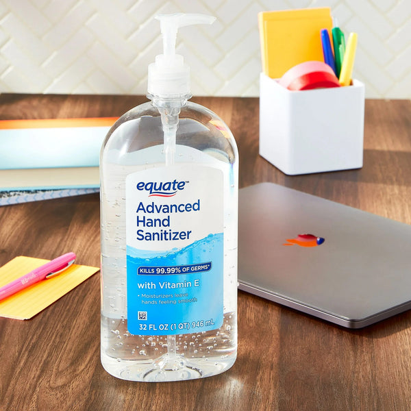 Moisturizing Hand Sanitizer - 2 packs - 32oz per pack - plus 3 My Outlet Mall Resealable Storage Pouches