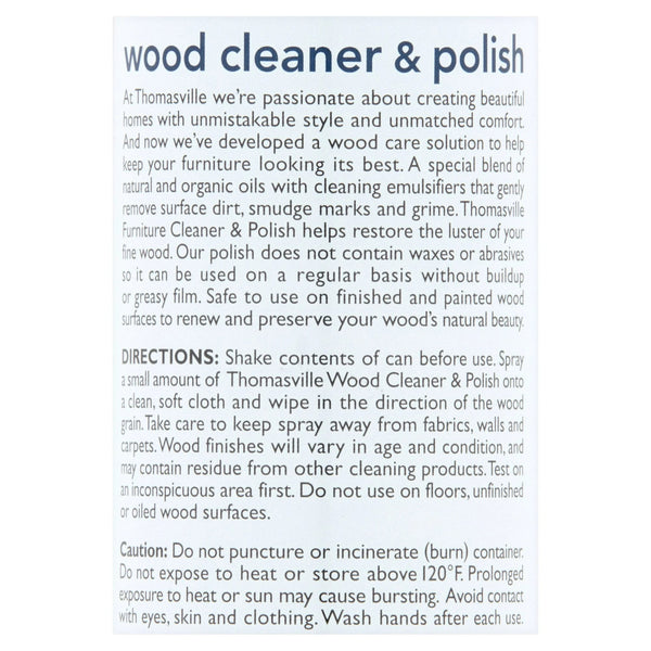 Wood Cleaner & Polish - 1 pack - 12.5 oz per pack - plus 3 My Outlet Mall Resealable Storage Pouches