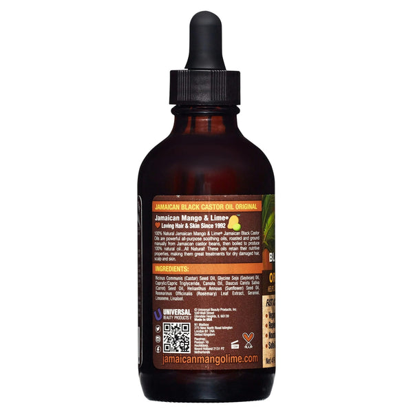 Pure Castor Hair Oil - 1 pack - 4Fl oz per pack - plus 3 My Outlet Mall Resealable Storage Pouches