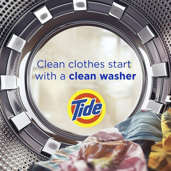 Washing Machine Cleaner with Oxi Powder, Odor Eliminator and Washer Residue Remover- 2 packs - 4 count per pack - plus 3 My Outlet Mall Resealable Storage Pouches