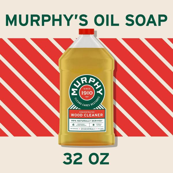 Oil Wood Surface Household Cleaner, Original - 1 pack - 32 Fl oz per pack - plus 3 My Outlet Mall Resealable Storage Pouches