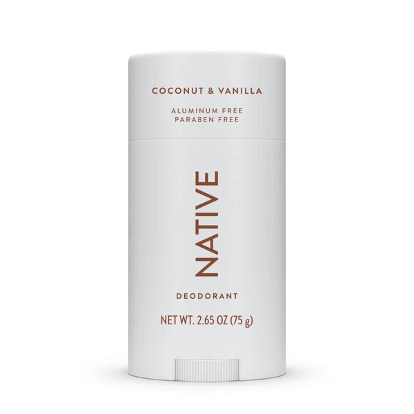 Deodorant, Aluminum Free, Coconut & Vanilla, Deodorant for Women and Men - 1 pack - 2.65 oz per pack - plus 3 My Outlet Mall Resealable Storage Pouches