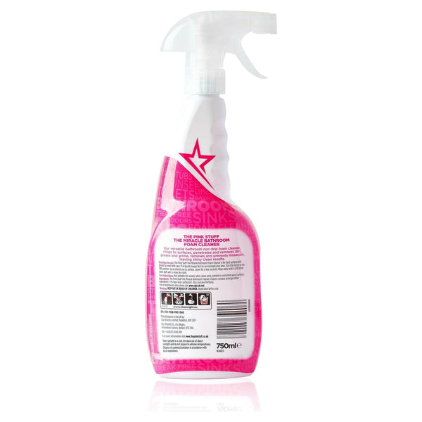 Bathroom Foam Spray, All Purpose Cleaner, Rhubarb Scent - 2 packs - 25.36 oz per pack - plus 3 My Outlet Mall Resealable Storage Pouches