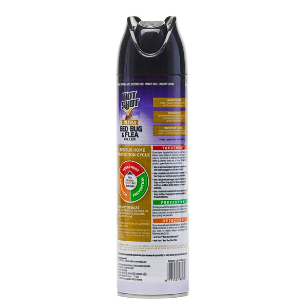 Ultra Bed Bug & Flea Killer Aerosol Formula - 1 pack - 17.5 oz per pack - plus 3 My Outlet Mall Resealable Storage Pouches