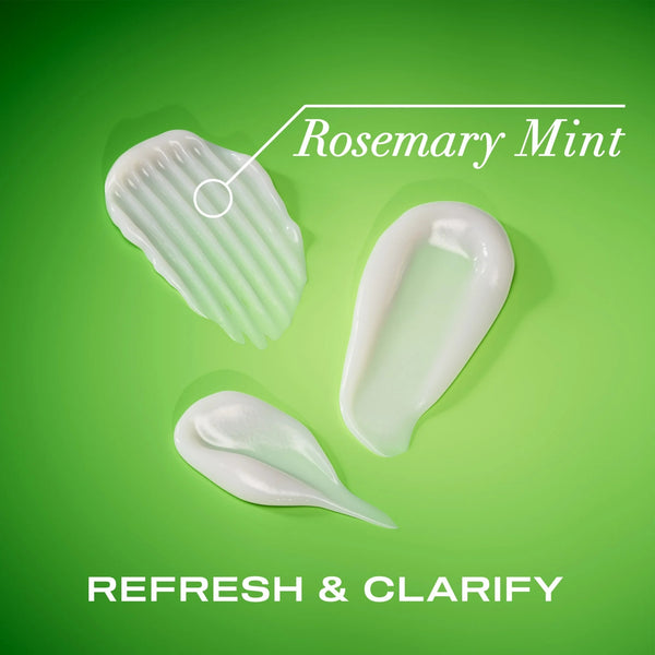 Clarifying Strength and Rosemary Mint Hair Conditioner - 1 pack - 13Fl oz per pack - plus 3 My Outlet Mall Resealable Storage Pouches