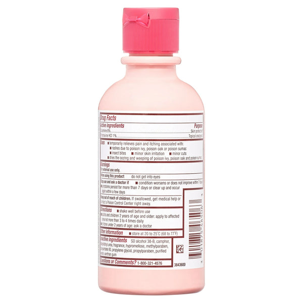 Skin Protectant Lotion, Calamine + Itch Reliever - 2 packs - 6 fl oz per pack - plus 3 My Outlet Mall Resealable Storage Pouches