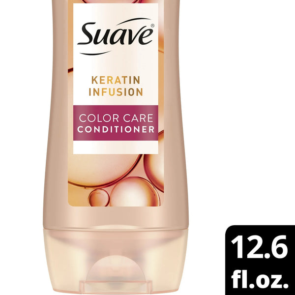 Professionals Keratin Infusion Conditioner, Color Care - 3 packs - 12.6fl oz per pack - plus 3 My Outlet Mall Resealable Storage Pouches
