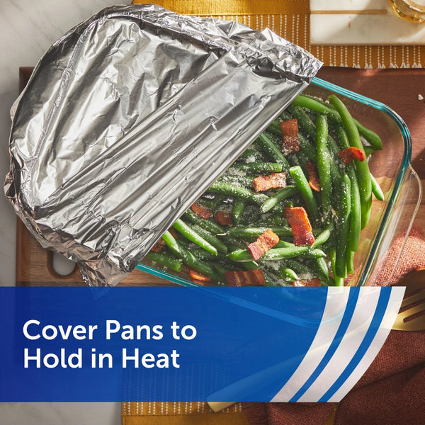 Everyday Strength Aluminum Foil  - 1 pack -  25 square feet per pack - plus 3 My Outlet Mall Resealable Storage Pouches