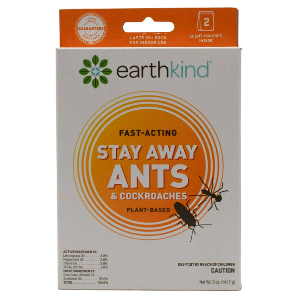 Stay Away Ant & Roach Natural Repellent, Pest Repellent - 1 pack - 2 Count - plus 3 My Outlet Mall Resealable Storage Pouches