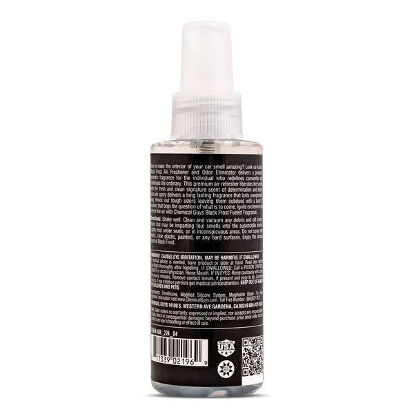 Black Frost Air Freshener and Odor Eliminator - 2 packs - 4 oz per pack - plus 3 My Outlet Mall Resealable Storage Pouches