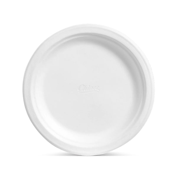 Classic Premium Dinner Paper Plates, 10 3/8”, White - 3 packs - 30 Count per pack - plus 3 My Outlet Mall Resealable Storage Pouches