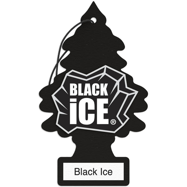 Air Freshener Black Ice Fragrance 6 count - 1 pack - plus 3 My Outlet Mall Resealable Storage Pouches
