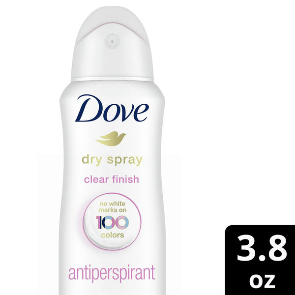 Advanced Care Antiperspirant Deodorant Spray Invisible Clean Finish - 3 packs - 3.8 oz per pack - plus 3 My Outlet Mall Resealable Storage Pouches