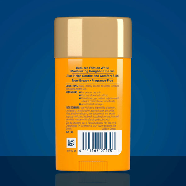 Friction Defense Stick with Aloe - 1 pack - 1.75 oz per pack - plus 3 My Outlet Mall Resealable Storage Pouches