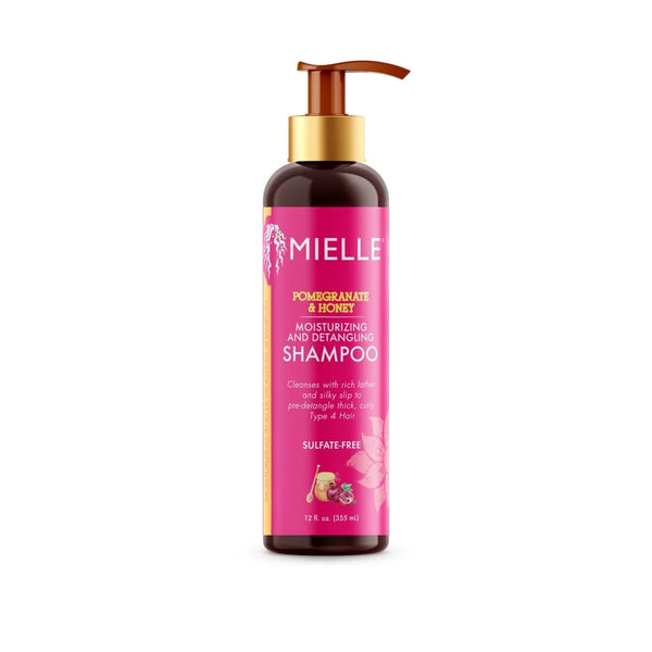 Pomegranate and Honey Detangling Shampoo - 2 packs - 12Fl oz per pack - plus 3 My Outlet Mall Resealable Storage Pouches