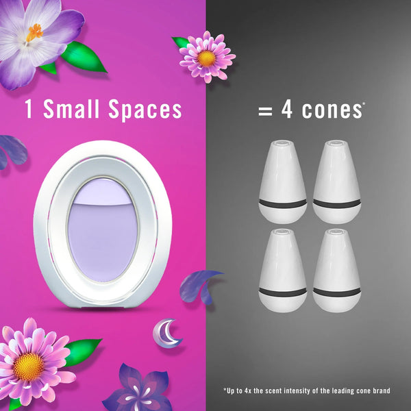 Small Spaces Air Freshener, Odor-Fighting, Gain Moonlight Breeze - 1 pack - 2 count per pack - plus 3 My Outlet Mall Resealable Storage Pouches