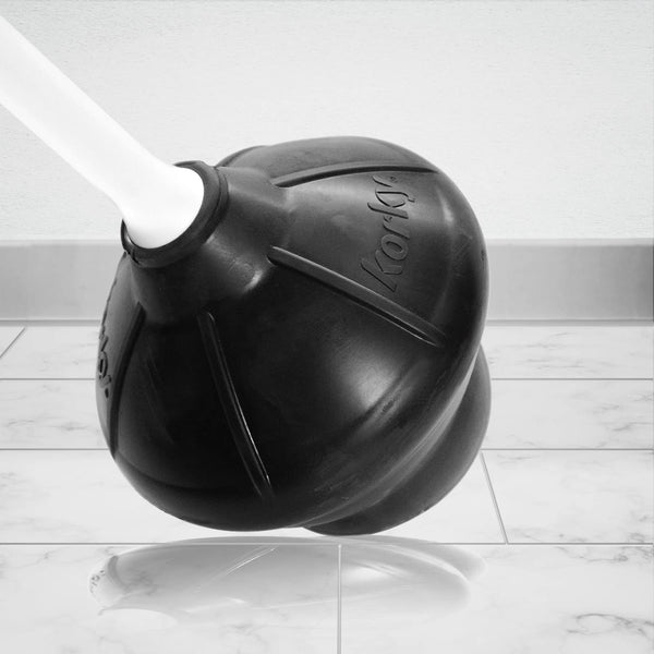 Toilet Plunger Fits All Bowl Shapes Clears Common Clogs, Flexible Rubber for Effective Plunge - 1 pack - plus 3 My Outlet Mall Resealable Storage Pouches