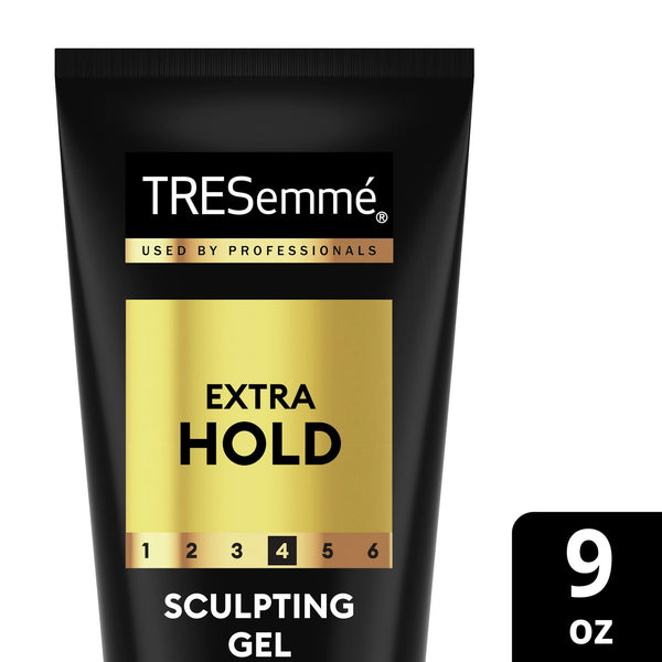 Hair Gel Extra Hold Alcohol-Free for 24-Hour Frizz Control and Humidity Protection - 1 pack - 9 oz per pack - plus 3 My Outlet Mall Resealable Storage Pouches