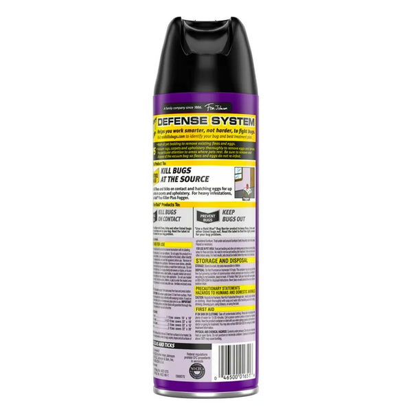 Flea Killer Plus Carpet & Room Spray, Bug Spray Kills Fleas & Flea Eggs - 3 packs - 16 oz per pack - plus 3 My Outlet Mall Resealable Storage Pouches