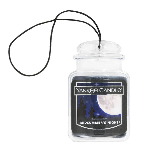 Car Jar Ultimate Mid Summer's Night Scent, Hanging Car Air Freshener - 1 pack - plus 3 My Outlet Mall Resealable Storage Pouches