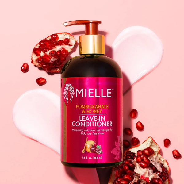 Pomegranate and Honey Leave-In Conditioner - 2 packs - 12Fl oz per pack - plus 3 My Outlet Mall Resealable Storage Pouches