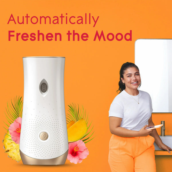Automatic Spray Refills, Air Freshener, Infused with Essential Oils, Hawaiian Breeze - 1 pack - 2 count per pack - plus 3 My Outlet Mall Resealable Storage Pouches