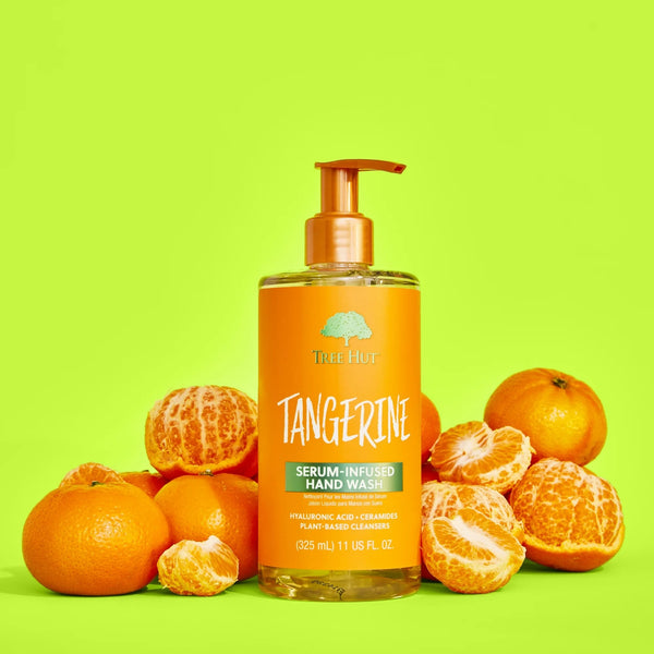 Tangerine Serum-Infused Hand Wash - 1 pack - 11 fl oz per pack - plus 3 My Outlet Mall Resealable Storage Pouches