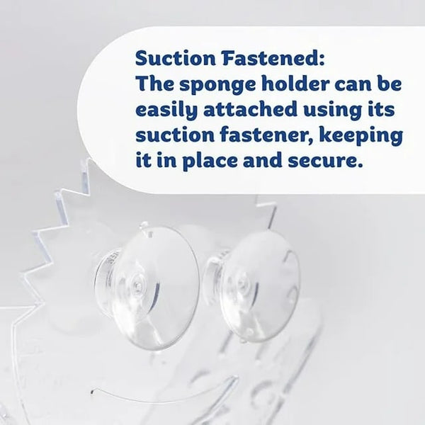 Sponge Caddy Suction Sink Caddy for Multipurpose Cleaning Sponge - 1 pack - plus 3 My Outlet Mall Resealable Storage Pouches