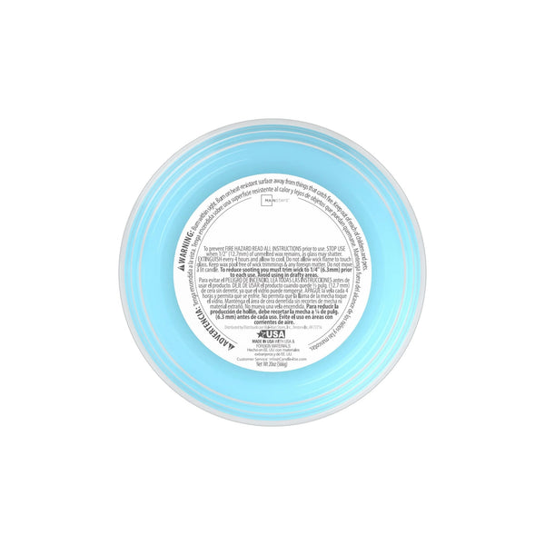 Salted Sea Spray Scented Single-Wick Large Glass Jar Candle - 1 pack - 20 oz per pack - plus 3 My Outlet Mall Resealable Storage Pouches