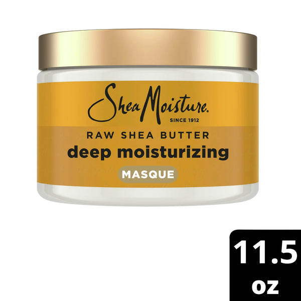 Raw Shea Butter Deep Treatment Masque - 3 packs - 12 oz per pack - plus 3 My Outlet Mall Resealable Storage Pouches