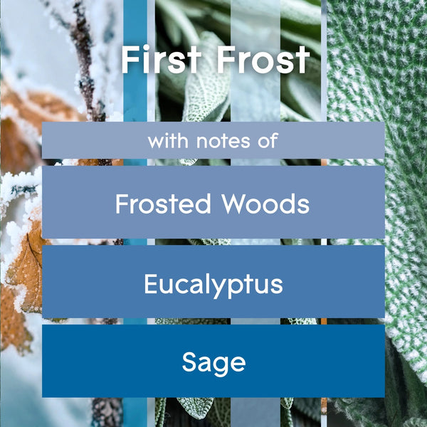 Plug-ins Scented Oil, Air Freshener, First Frost - 1 pack - plus 3 My Outlet Mall Resealable Storage Pouches