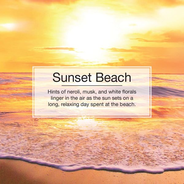 Air Freshener Sunset Beach Fragrance - 1 pack - 3 count per pack plus 3 My Outlet Mall Resealable Storage Pouches