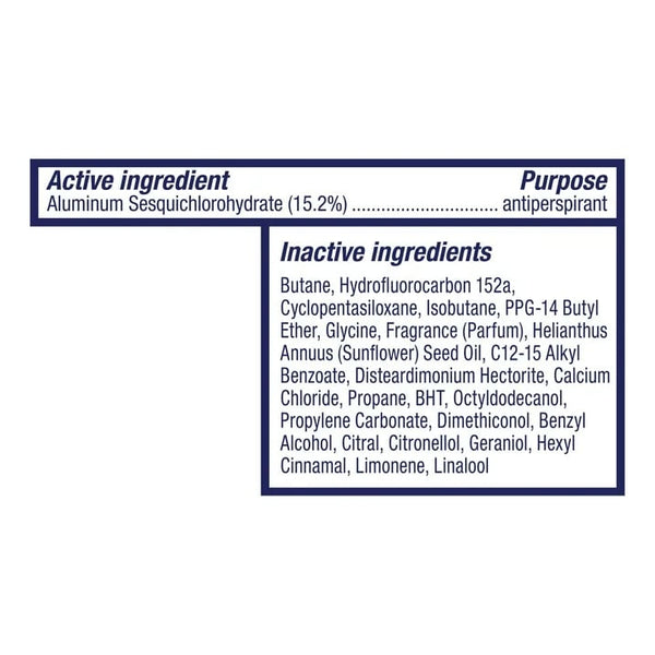 Advanced Care Women's Antiperspirant Deodorant Dry Spray Coconut Water & Lime - 3 packs - 3.8 oz per pack - plus 3 My Outlet Mall Resealable Storage Pouches