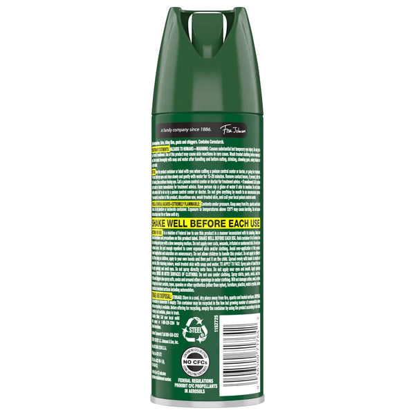 Deep Woods Long Lasting Protection 25% Deet Insect Repellent VIII Aerosol - 2 packs - 4 oz per pack - plus 3 My Outlet Mall Resealable Storage Pouches