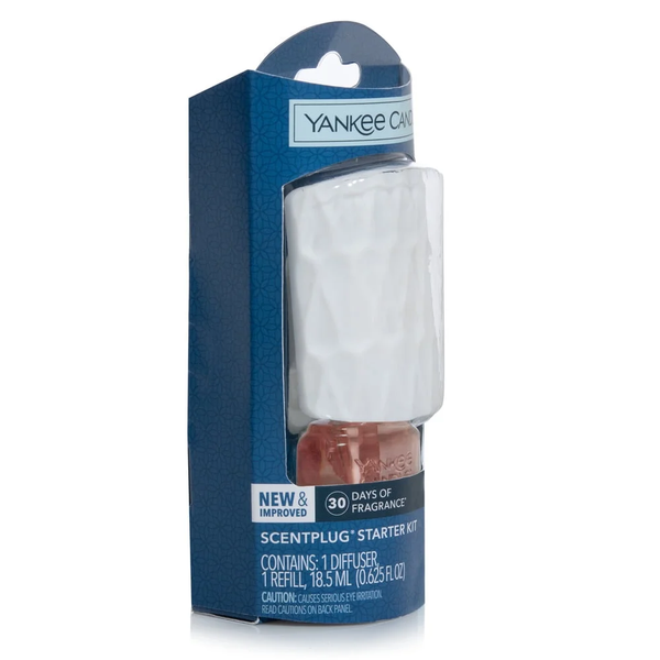 Candle White/Pink Sands ScentPlug Fragrance Diffuser Starter Kit - 2 packs - plus 3 My Outlet Mall Resealable Storage Pouches