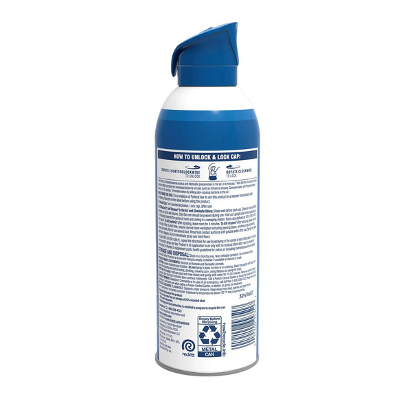 Air Sanitizer Spray, For Air Sanitization and Odor Elimination, White Linen Scent - 2 packs - 10Fl oz per pack - plus 3 My Outlet Mall Resealable Storage Pouches