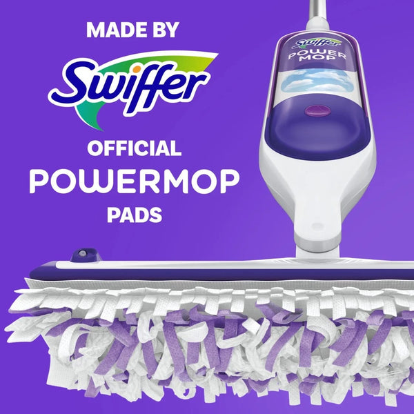 PowerMop Multi-Surface Mopping Pad Refills for Floor Cleaning - 2 packs - 5 count per pack - plus 3 My Outlet Mall Resealable Storage Pouches