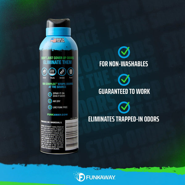 Automotive Aerosol Spray, Extreme Odor Eliminator, Makes Your Car Smell New Again - 1 pack - 8 oz per pack - plus 3 My Outlet Mall Resealable Storage Pouches