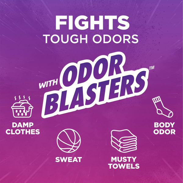 Odor Blasters Fresh Burst In-Wash Laundry Scent Booster- 2 packs - 24 oz per pack - plus 3 My Outlet Mall Resealable Storage Pouches